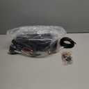 180db Air horn with 0.8 gallon Air Compressor, Super loud train horn kit with 150 PSI Air Tank for Truck, Jeep,Pickup,SUV (Black truck horn kit)