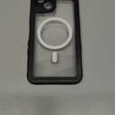 Lanhiem for iPhone 13 Magnetic Case, Waterproof Dustproof Shockproof Case with Built-in Screen Protector Compatible with Magsafe, Full Body Protective Cover for iPhone 13 6.1 inch -Black