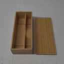 Chopsticks Storage Box with Lid - Bamboo Silverware Storage Utensil Drawer Organizer - Japanese Chopsticks Boxes with Lid - Cutlery Box Utensil Holder Container for Home Kitchen