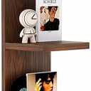 Lack Wall Shelf,Display Floating Shelf (Solid Wood, 7 Tier)