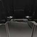 12 Gallon Large Storage Bin with Snap Lid, Black and Red, Heavy Duty Plastic, Stackable, 30.6x20.6x14.3 Inches, Set of 4 (12 Gallon, 4)