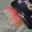 JOYIN 100 Pcs 8" Glow sticks Bulk Party Favors Pack, Neon Glow in the Dark Party Supplies, Light Up Necklaces and Bracelets with Connectors, Easter, Football, Birthday Decorations