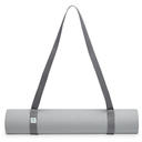 Gaiam Easy-Cinch Yoga Mat Sling - Durable Carrying Strap for Yoga Mat with Metal D-Rings for Secure Fit (No Mat Included) (Gray)