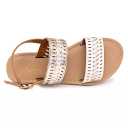 Sugar Jameeka Sandals White/Gold 1
