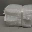 200 Pack 4" X 8" Clear Self Sealing Double Wall Bubble Cushion Bags