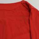 Women's Off Shoulder Sweatshirt Long Sleeve Casual Pullovers Tops Basic Trendy Y2K Fall Clothes (Medium, Red)