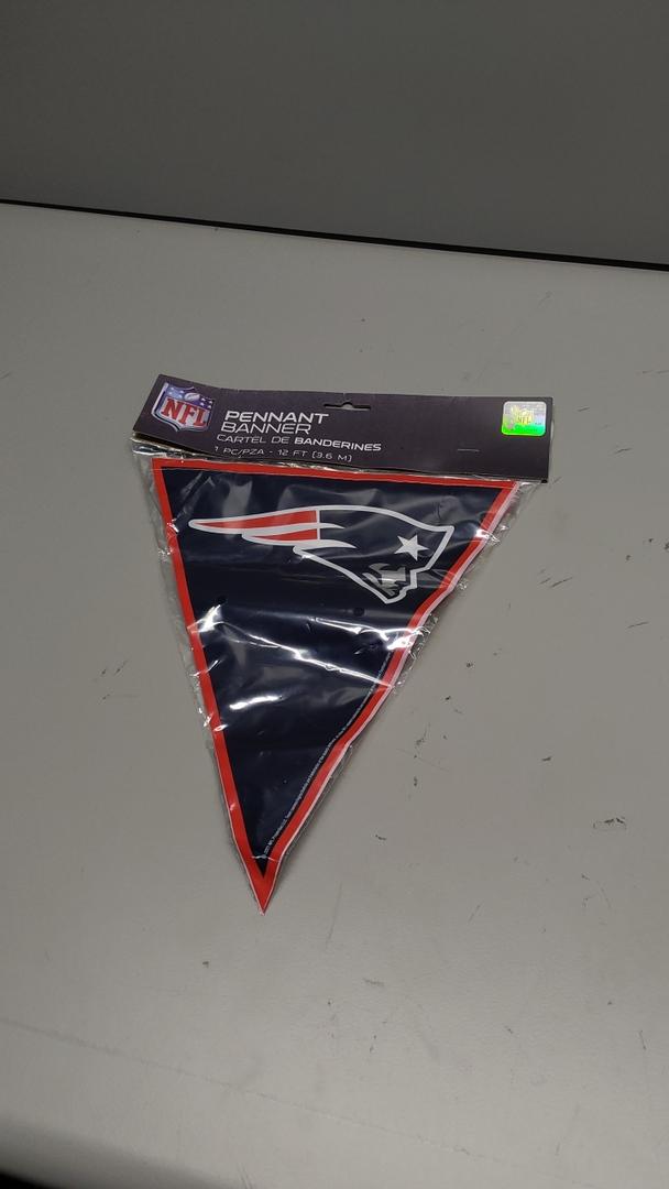 NFL San Francisco 49ers Plastic Pennant Banner - 12ft, 1 Piece - Perfect Decorative Banner for Parties and Events