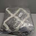 SHACOS Runner Rug 2'x8' Washable Extra Long Entryway Runner Rugs Non Slip Rubber Backing Hallway Rug Runner Kitchen Carpet Runners, Light Gray