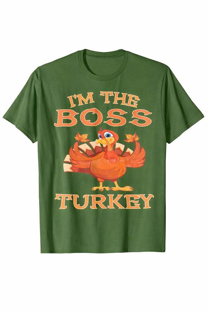 I'm The Football Turkey Family Matching Thanksgiving Sports T-Shirt, Large