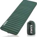 KAMUI Sleeping Pad Foam Camping Mat, 4-Season Insulated Mattress Pad R-Value 6, for Tent, Car, Travel, or Home, Large, 78.74"L x 27.56"W x 2.76"Th