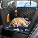 Non-Slip Pet Bed Mat for Back Seat Extender, Backseat Pet Bed Mat, Hair Resistant Dog Blanket for Hard Bottom Dog Car Seat Cover, Anti Slip Pet Linner Backseat Cover 54in X 24in