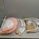 LAREX Baby Swing Infant Swing Electric Toddler Baby Rocker Portable for Newborn Boy Girl, 5 Sway Speeds with Remote Control, 10 Preset Melodies and Bluetooth, 0-6 Months Max 20 Lbs (Pink)