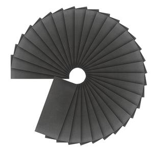30-Sheet 320 Grit Wet Dry Sandpaper, 9 x 3-2/3 Inch Sand Paper Silicon Carbide Abrasive Sanding Sheets for Woodworking, Automotive and DIY Projects