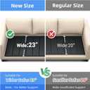 Jin&Bao Heavy Duty Solid Wood Couch Cushion Support Board 20.5"x67" | Anti-slip design fixes sagging seats, extends sofa life, ideal replacement for worn cushions and broken springs