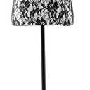 Adjustable Female Pinnable Mannequin Torso with Tripod Base for Display (Black)