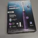 Philips Sonicare 6500 Series Electric Toothbrush - Next-Generation Sonicare Technology, Pressure Sensor, 9 Brushing Settings, SmarTimer, BrushPacer, 21-Day Runtime, Travel Case, Purple, HX7417/05