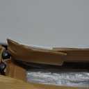 2 Pack Folding Chairs with Leather Padded Cushion and Back, Metal Black Foldable Chair for Indoor Outdoor, Commercial Stackable Guest Chairs for Office Events Wedding Party Kitchen Dining