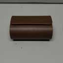 ROSELLE Watch Roll Travel Case for Men and Women- 2 Watch Storage and Organizer-Secure Storage with Innovative Removable Pillows & Solid Dividers for Home, Travel and Display (Brown-2 Slot)