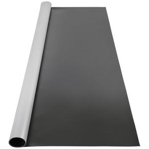 VEVOR Dance Floor Roll 6.6x9.8ft, 0.06in Thick PVC Vinyl Dance Floor Mat, Black/Grey Reversible Non-Slip Dance Practice Floor for Ballet & Jazz Pop Lyrical Style
