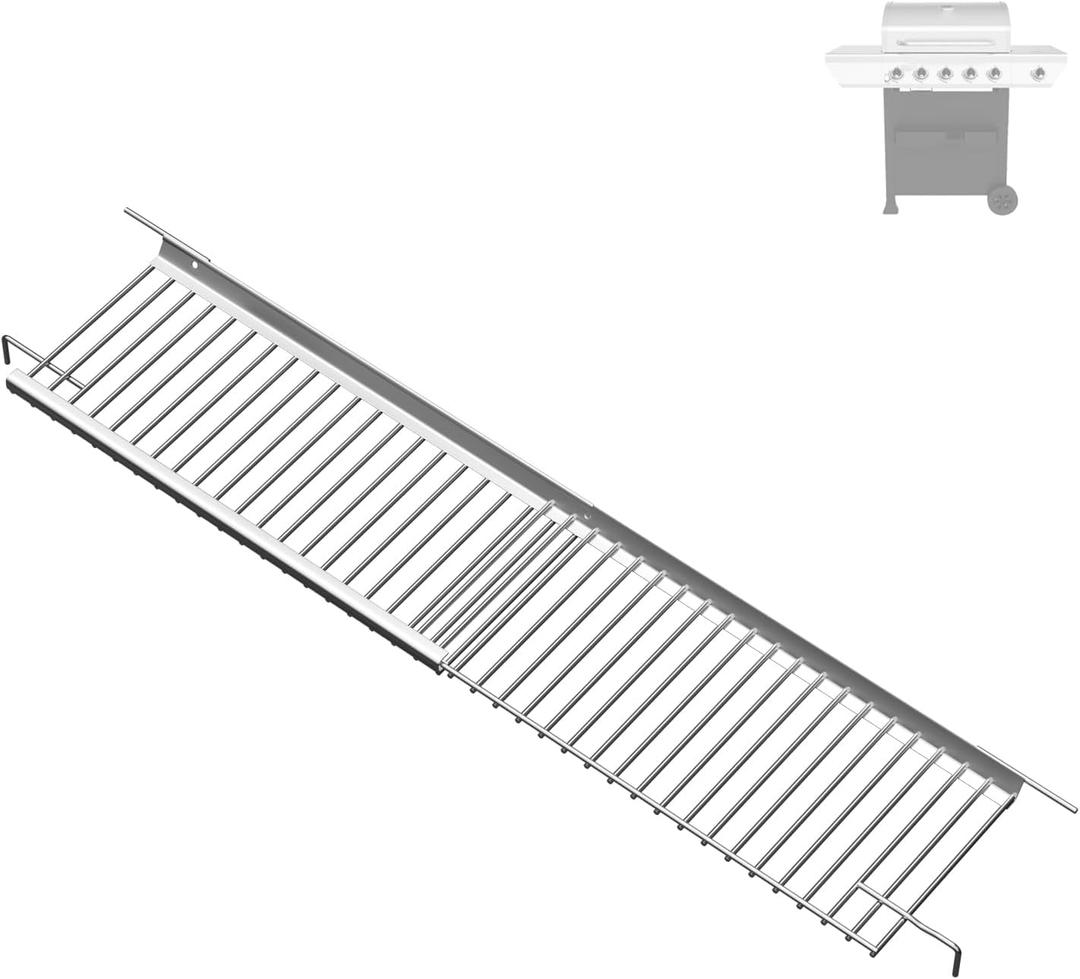 Universal Warming Rack for Nexgrill Grill Parts 720-0888S 720-0830X 720-0925P 720-0925PG, Grill Top Rack for Nexgrill 720-0830X, Adjustable Grill Warming Rack for Nexgrill Replacement Parts