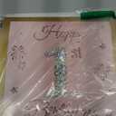 DataMoon 1st Birthday Decorations Boxes for Baby Girl - 3PCS Pink Rose Gold Onederful First Birthday Balloons Boxes, One Year Old Happy Birth Party Theme Cardboard Box for Cake Smash Photo Props