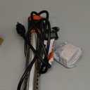 Immersion Water Heater Electric, 2000W Portable Water Heater with 304 S S Guard & LCD Thermometer, Fast Heating Bucket Heater, Ideal for Small Bucket Bathtub, Small Pool, Home Camping Outdoor Use