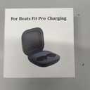 Wireless Charging Case for Beats Fit Pro, Replacement Charger Case for Beats Fit Pro with Bluetooth Pairing, 700mAh Built-in Battery, Support Wireless and Wired Charging, Not Include Earbuds