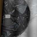 BOBOMOMO 62" Rustic Floor Lamp for Living Room, Retro Farmhouse Floor Lamp Rotary Switch, Resin Standing Lamp for Living Room, Corner, Dining Room, Bedroom, House (Light Walnut)