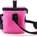 Annmore Carrying Case for Toniebox 1 and 2, with Compartment for Tonies Figures, Charger and Headphones, compatible with Yoto Player and Cards, Pink