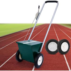 Field Line Chalker for Baseball/Softball – 25LB Capacity
Adjustable 2 or 4 inch Dry Line Marker Machine, with Upgraded Nylon-Rubber Hybrid Wheels