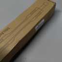 12" Valet Rod for Closet Pull Out (2 Pack, Black)