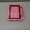 Tablet Case for Kids(2024/2022/2020 Release,12th/10th Generation),Incompatible with iPad Samsung,Shock Proof Friendly,360 Rotating Grip Stand,Portable Handle Kid-Proof Case (Light Pink)