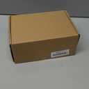 coolnews Crystal Glass Door Knobs Interior with Lock, Modern Round Privacy Door Knob for Bathroom Bedroom, Polished Chrome