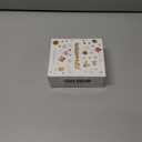 2025 Christmas Bow Ornaments, 3Pcs Champagne Bow Christmas Tree Ornament, Xmas Hanging Ornaments Decor Gift for Women Family Wreath, Garland, Gift Wrapping,Made with Rhinestones