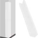 Wall Corner Padding White Wall Corner Guards Heavy Duty Wall Corner Edge Protector Wall Cushion Mats Waterproof Durable 2 Sides Wall Corner Pads for Safety (2"x 5"x 60")