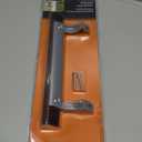 Prime-Line C 1189 Sliding Glass Door Pull Handle, 6-1/2 In. to 6-5/8 In. Hole Centers, Aluminum Posts, Wood Handle (Single Pack)