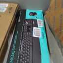 Logitech MK345 Wireless Keyboard and Mouse Combo with Palm Rest, 2.4 GHz USB Receiver, Compatible with PC, Laptop, Black