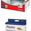 Aqueon QuietFlow LED PRO Aquarium Power Filter, Size 20 Bundle