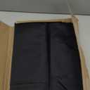 sancua 2 Pack Black Tablecloth 60 x 102 Inch, Rectangle 6 Feet Table Cloth - Stain and Wrinkle Resistant Washable Polyester Table Cover for Dining Tables, Buffet Parties and Camping