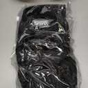 GX23 Dirt Bike/Motocross Helmet - Matte Black, Large - DOT Approved , Visor, Gloves