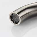 Sumerain Wall Mount Bathroom Faucets Brushed Nickel,Single Handle Wall Mount Faucet with Brass Rough-in Valve (Right-Handed)