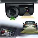 Car Rear View Camera 2In1 Design Camera Parking Sensor Kit Auto Reversing Rearview Backup Parking Radar 170 Degree