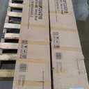 Twin Size Murphy Bed with Shelves, Metal Wall Bed with Foldable and Space-Saving Design, White Finish (Off White + MDF+Metal + Twin)