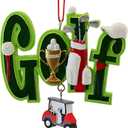 Kurt S. Adler Golf Christmas Ornament 3.5 Inches