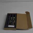 Storm Door Handle Accessory Set fit Pella Storm Door Handle Replacement Part, with Key and Lock Cylinder, Mortise Lock Not Included   (Gold)