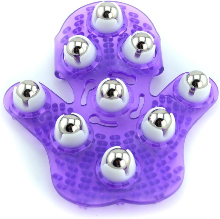 SAMYO Palm Shaped Body Care Massager (Purple)