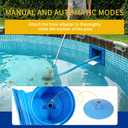 Wide Mouth Above Ground Pool Skimmer, ABS Construction Thru-Wall Pool Skimmer with Snap-in Removable Weir for Above Ground Pools