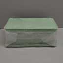 Seed Saving Box, Metal Seed Bin, Seed Storage Organizer Box, Seed Packet Container with Lid, Seed Envelope Storage Box, 4 Compartments Garden Seed Bin with Safety Locks-Green