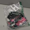 JUSTYEZI Essential Dog Harness with 3 Leash Clips - No-Pull, Adjustable, Comfortable Pet Vest Harness for Small to Large Dogs - Easy On, No Choke, Reflective, Padded Harness for Walking and Training (XS(Neck:11-14",Chest:14-16"), Rose red)