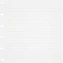 TUL Custom Note-Taking System Discbound Refill Pages, 5.5" x 8.5" Junior Size, Narrow Ruled, 100 Pages (50 Sheets) White